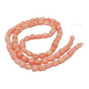 Cuentas de tulipán talladas en Coral, componentes de piedras preciosas naturales para hacer joyas, collar, pulsera, diseño de Boutique directo de Jaipur - Product Image 2