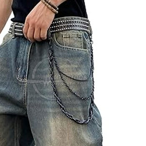 Utilisation en extérieur pour hommes Acid Jeans Baggy Pants Workout Wear 100% Cotton Acid Jeans Pants Plus Size Men Acid Jeans - Product Image 6