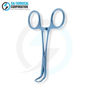Pinzas Manuales de Alta Calidad para Toallas, Herramienta Quirúrgica de Acero Inoxidable Duradero, Certificación CE para Uso Médico, Dental y Veterinario, Precisión - Product Image 3