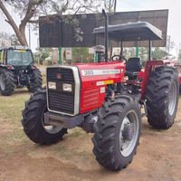 Tracteur Massey Ferguson 385 d'occasion à vendre, prêt à être expédié, fournisseur d'équipements agricoles