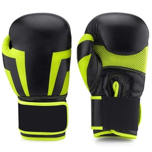 Gants de boxe d'entraînement professionnels de haute qualité en cuir, meilleur fabricant pour les arts martiaux - Product Image 1