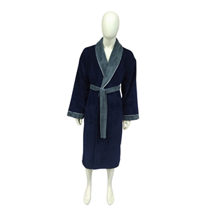 Peignoir Vêtements de nuit Vêtements de nuit pour hommes Peignoir luxueux pour hommes et femmes Peignoirs en velours Hôtel et maison - Product Image 2