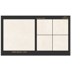 Carreau de marbre au sol en porcelaine émaillée 800x800 de conception moderne pour l'intérieur de la salle de bain et la décoration murale de la villa - Product Image 6