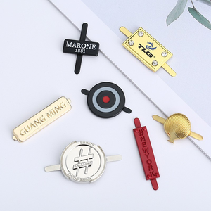 Customized DIY Metal Logo Tags for <b>Luggage</b> and Leather Goods-Durable Plated Hardware Accessories - Product Image 3