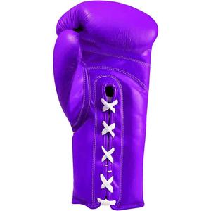 Profesional 100% Original cuero de vaca PU guantes de boxeo de alta calidad transpirable 8oz cómodo Material de PVC para artes marciales - Product Image 6