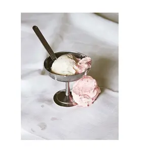 设计师冰淇淋杯按设计定制不锈钢小碗不锈钢，销售产品免费样品
