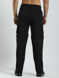 Mode hommes Cargo pantalon droit incurvé rayé décontracté extérieur Streetwear Multi poche confortable pantalon hommes pantalon lavé - Product Image 4