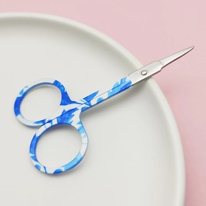 Tijeras Profesionales para Manicura y Pedicura EasyNail, 1 Pieza, Superficie de Espejo, Cabeza Recta y Curva, Afiladas, para Cejas y Nariz - Product Image 5