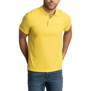 T-shirt polo de haute qualité pour hommes Logo brodé personnalisé Impression numérique respirante à séchage rapide Caractéristique anti-rides - Product Image 1