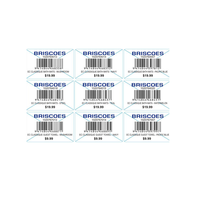 Etiquetas de Papel con Código de Barras Disha Communications |   Escaneo Fácil de Códigos para Comercio Minorista |   Almacenamiento, Envío e Identificación |   Duradero