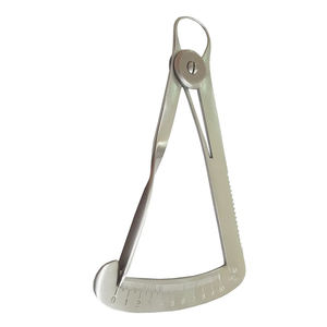 Dall Finish Lwanson Jauge orthodontique dentaire Couronne en acier inoxydable Jauge d'étrier de cire à ressort de mesure - Product Image 5