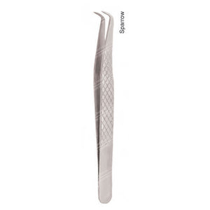 Pinzas de extensión de pestañas, gorriones, Color plateado, diferentes - Product Image 2