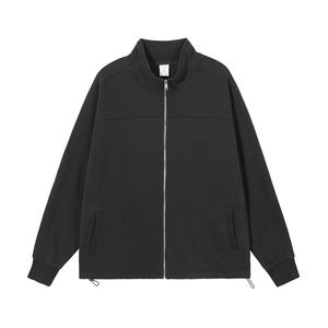 Pulls personnalisés à capuche avec fermeture éclair et col montant avec broderie - Product Image 5