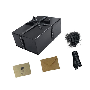 Caja de regalo vacía elegante y funcional con tapa para un embalaje elegante de regalos de cumpleaños Caja de papel de perfume - Product Image 1
