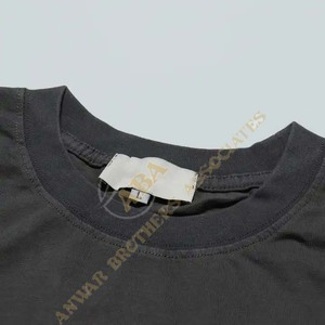 T-shirt 100% pur coton pour hommes et femmes Logo et motif personnalisés sérigraphie 3D et estampage à chaud longue longueur - Product Image 4