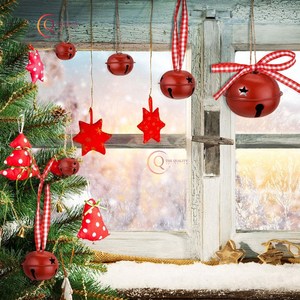Cloches de porte de Noël exclusives avec des cloches en métal fabriquées à la main d'excellente qualité pour les fêtes de fête dans la décoration de la maison et de l'hôtel - Product Image 5