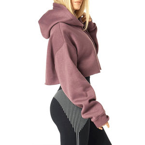 Sudaderas con capucha cortas para mujer y sudaderas con capucha cortas para mujer de alta calidad 2026 - Product Image 3