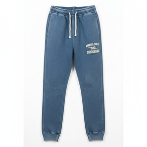 Nuevo Conjunto Deportivo Holgado de Felpa de Algodón Estilo Vintage 2026, con Estampado Personalizado, Logotipo, Pantalones Jogger, Conjunto Deportivo con Lavado Ácido para Hombre - Product Image 6