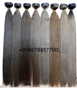 ผมแท้แบบเรมี่อินเดีย  จัดเรียงเส้นผมตามธรรมชาติ  แบบเย็บสองชั้นด้วยเครื่องจักร  มีสีให้เลือกตามต้องการ - Product Image 3