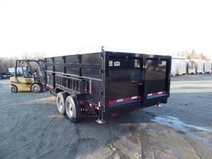 Bonne offre Remorque à benne basculante 6X12 robuste avec essieux de 5,200 lb, engrenages et moteurs de 2 pieds de côté-pour usage agricole - Product Image 2