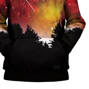 Pull-Over facile à porter confortable coupe décontractée sweats à capuche de sublimation pour hommes à vendre à prix raisonnable - Product Image 4