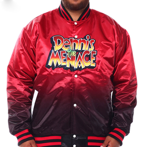 Chaqueta Bomber de Satén de Moda Urbana 2026 con Mangas en Contraste y Parche Personalizado para Unisex, Chaqueta de Satén 2026 - Product Image 1