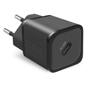 Cargador y Adaptador USB Tipo-C NANOTUBE de 20W con Entrega de Energía en Negro Modelo TETRGAN1C20K - Product Image 1