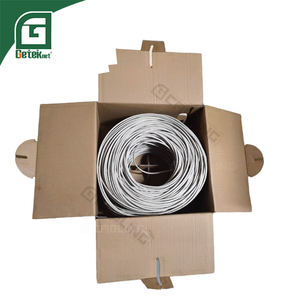 GETEKnet ODM OEM Chine Rj45 industriel 1000 305 mètres Dvr Cctv <span class=keywords><strong>Ethernet</strong></span> Cat8 Lan câble réseau non blindé UTP OFC cuivre ordinateur portable - Product Image 1