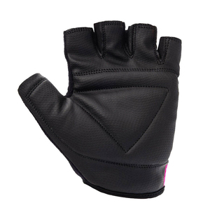 Vente en gros de gants de cyclisme à demi-doigts pour adultes gants de vélo de sport respirants et antichocs avec tissu à rayures - Product Image 2