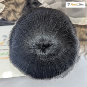 วิกผมคนพร้อมเรมี100% อินเดียแบบมัดมือผมปลอมแบบลอนธรรมชาติมัดมือ - Product Image 3