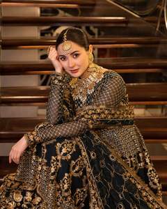 Lehnga choli สำหรับผู้หญิงขายส่ง0110ชุดปาร์ตี้งานแต่งงานมีหลายสีปักลายสำหรับผู้หญิง - Product Image 5