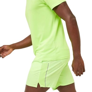 Ensemble T-shirt et short pour homme, vêtements de sport en coton d'été, tenue décontractée en deux pièces, vêtements d'entraînement de gym, style streetwear léger - Product Image 3