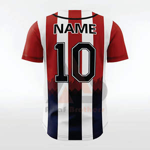 Ventes en gros de maillots de baseball unisexes de qualité supérieure, séchage rapide, nouvelle arrivée, dernier design, vêtements de sport, service OEM ODM, couleurs personnalisées - Product Image 2