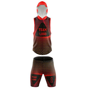 Tenue de football 7v7 respirante en gros, grande taille, anti-transpiration, protection UV, antibactérienne, séchage rapide, vêtements de sport - Product Image 5