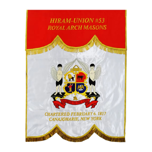 Venta caliente Masonic Regalia Banners para la venta Servicio OEM Producto escocés Mejor calidad Banners de Masonic Regalia - Product Image 4