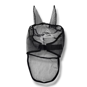 Mạnh nhất nylon lưới bay mặt nạ cho ngựa tai mặt bảo vệ Breathable thuốc chống côn trùng cưỡi ngựa ngựa chăm sóc sản phẩm - Product Image 1