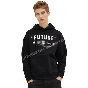 Sudadera Personalizada Unisex, Informal, de Invierno, Lisa o Estampada, Teñida, 100% Algodón, Transpirable, Tallas Grandes, Sudadera con Capucha para Hombre - Product Image 1