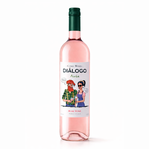 Dialogo - Vino Rosato Secco 100% Tempranillo 11% ABV Vino Rosato Spagnolo 750ml - Product Image 1