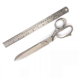 Ciseaux de tailleur en acier professionnels de haute qualité pour la fabrication de robes de couture de coupe de tissu-Outil de Taylor textile essentiel - Product Image 6