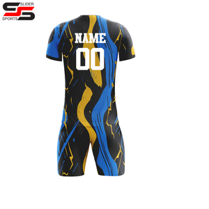 2025 maillot de football personnalisé ensemble pour hommes enfants séchage rapide respirant homme enfants 2 pièces équipe Club formation Football uniforme ensemble - Product Image 4
