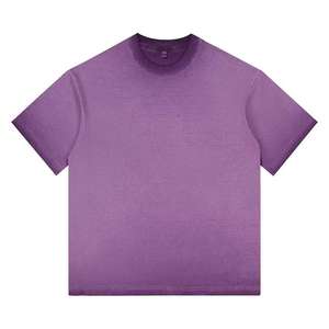 เสื้อยืดผ้าฝ้ายลายกรดเสื้อยืดวินเทจสำหรับผู้ชายเสื้อโอเวอร์ไซส์ลายกราฟิกสไตล์วินเทจ - Product Image 6