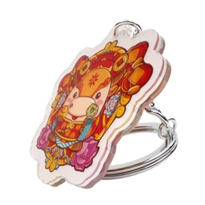 2025 nuevo llavero holográfico Bubble Tea acrílico llavero personalizado llavero acrílico encantos acrílico personalizado llavero transparente - Product Image 6