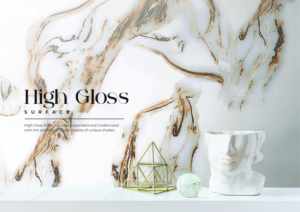 Carreaux de sol et de mur en porcelaine brillante 1200x1200, carrelage tendance poli - Product Image 4