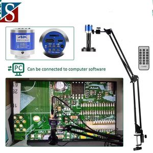 4K 1080P 150X 5-100cm Distancia DE TRABAJO <span class=keywords><strong>HDMI</strong></span> USB Microscopio de brazo articulado Microscopio <span class=keywords><strong>digital</strong></span> industrial - Product Image 3