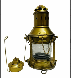 Beautiful HandmadeNautical Marine Antique Finish <b>Oil</b> Lamp Boat Ship <b>Lantern</b> Handmade Stand High Quality LampHigh Quality - Product Image 1