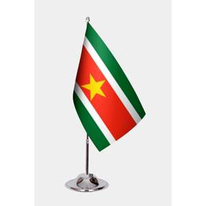 Drapeaux de bureau pour le Suriname, idéaux pour les agences de voyage - Product Image 1