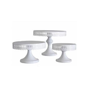 Présentoir à gâteaux métalliques à forte demande pour gâteaux de célébration configurations d'événements haut de gamme vitrine de boulangerie et services de restauration - Product Image 6