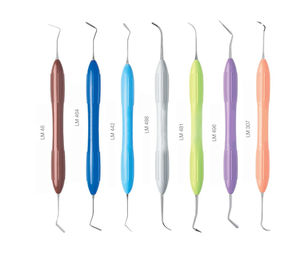 Escalador Dental Manual de Doble Extremo LM Duragrade Supersteel Mini Sickle, Escaladores e Instrumentos Dentales de Resina - Product Image 1