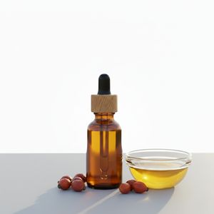 Huile de graines de rose musquée 100% naturelle certifiée GMP, pure d'Inde, riche en extrait de rose nutritif - Product Image 5