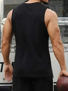 Débardeurs de gymnastique personnalisés Oem pour hommes Débardeurs Vêtements de sport Stringer Musculation Fitness Hommes Débardeur de gymnastique à la mode - Product Image 2